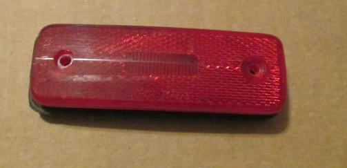 1980 -1983 toyota corolla rear side marker lamp lens light 