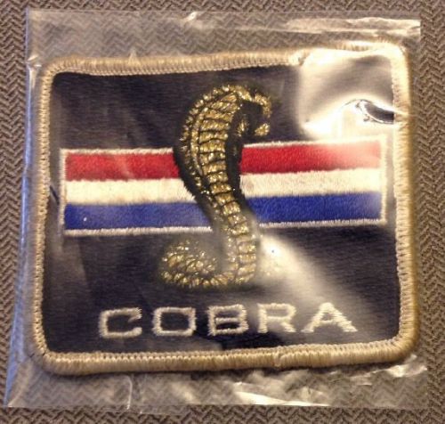 Buy Vintage Shelby Cobra Red White Blue Snake Patch Rare in Chicago ...