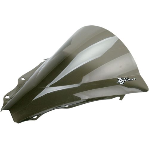 Zero gravity 16-579-02 smoke double bubble windscreen yamaha yzfr6 2006-2007