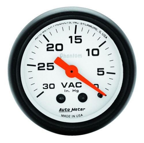 Autometer 5784 phantom mechanical vacuum gauge