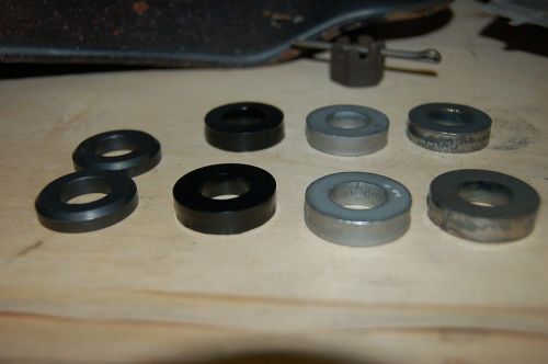 Mustang ball joint spacer set for sn95 5 lug spindle swap on fox body 2 spacers