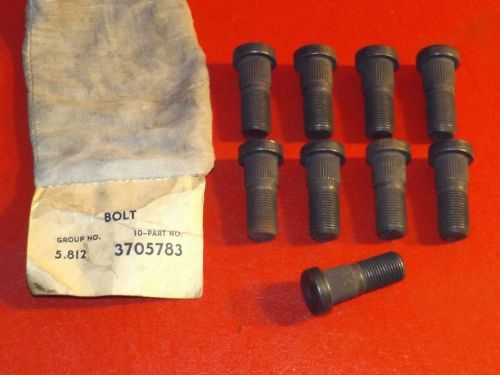 Nos 1954-1972 chevrolet truck series 30 40 50 60 front wheel hub bolts 3705783