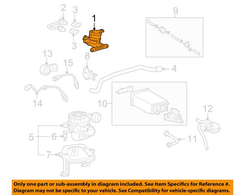 Toyota oem 05-16 tacoma a.i.r. system-diverter valve 2571075015