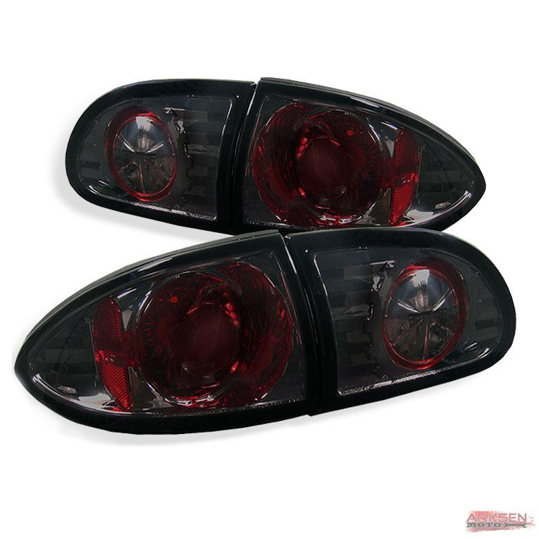 95-02 chevy cavalier smoked altezza style tail lights rear brake lamps