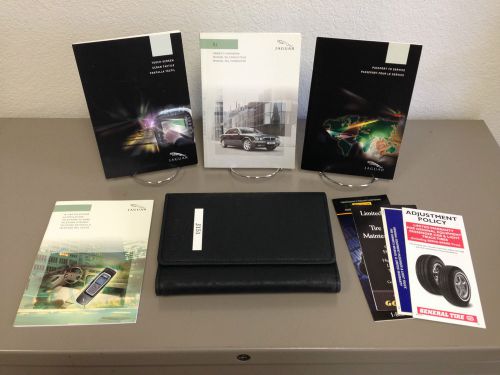 2006 jaguar xj oem owner&#039;s manual w/ tech guides -- free shipping