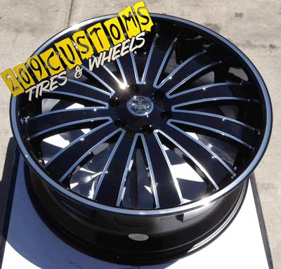 24" inch versante 225 wheels & tires 6x139.7 tahoe 2007 2008 2009 2010 2011 