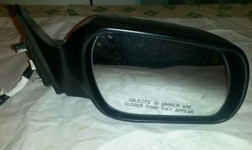 Mazda 6 2003 passenger side mirror. power heated black. oem. gk2a/e-69120