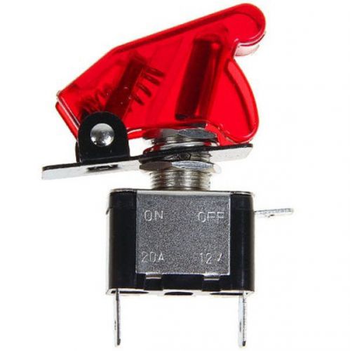 1 x  lighted toggle switch rocker 12v 20a on off car truck