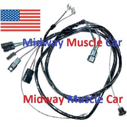 Manual trans console wiring harness 64 65 chevy chevelle malibu el camino