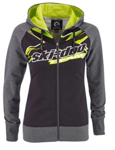 New 2015 ski-doo team hoodie heather grey xl 4537121227   free shipping