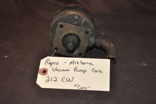 Rapco engine driven vacuum pump piper lycoming navajo 212cw airborne