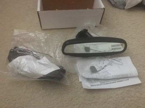 Cipa 36400 wedge auto dimming rearview mirror with compass and temperature