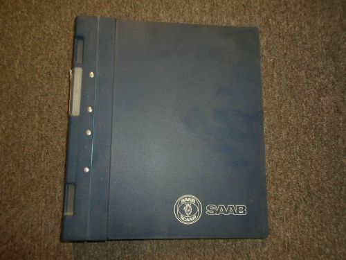 1994- saab 900 technical data diagnosis fault tracing service repair manual oem