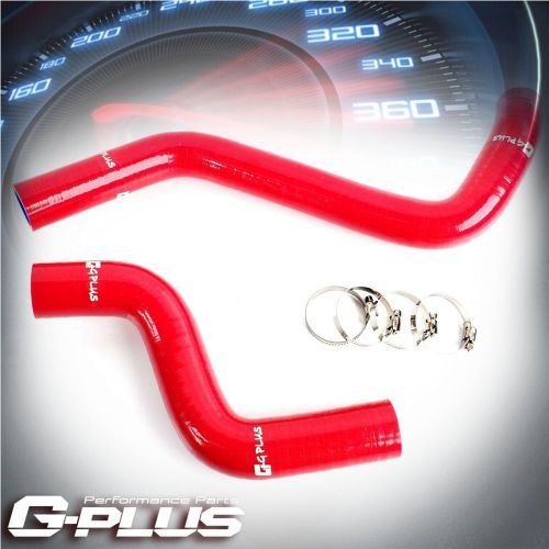 Silicone radiator hose for toyota ep91 starlet glanza v-type 4e-fte 96-99 red