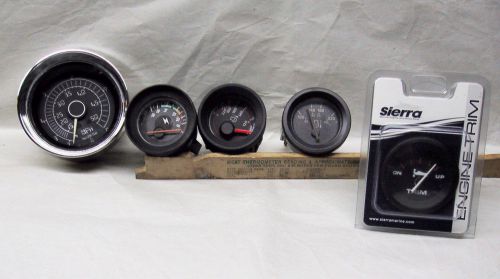 Boat dash gauges