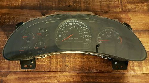 00 01 chevrolet monte carlo ss speedometer instrument cluster