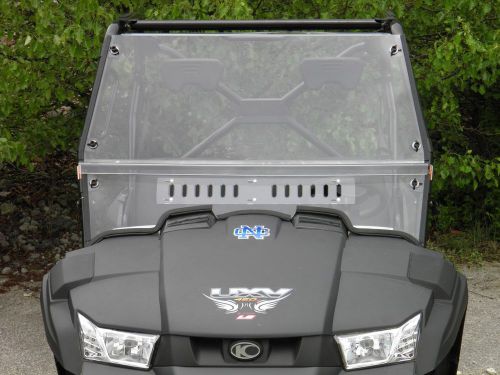 Kymco 450 split dual vent windshield