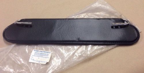 Nos jeep cj black vinyl sun visor