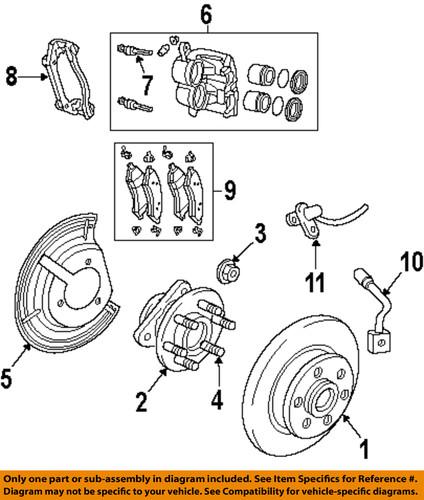 Mopar oem 68157610aa disc brake caliper