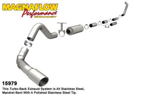 Magnaflow 15979 ford diesel 7.3l diesel, 4in xl performance diesel exhaust