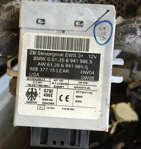 Bmw x5 e53 2004-2006 ews 3 immobilizer control module 6941986