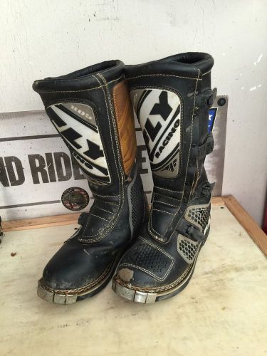 Fly racing adult motocross dirt bike atv boots size 12