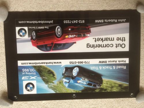 Bmw vinyl banner w/ grommets!! great for your garage!!