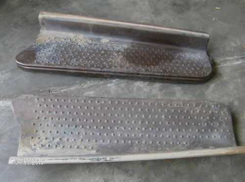 1953 dodge truck running boards set left &amp; right classsic original vintage