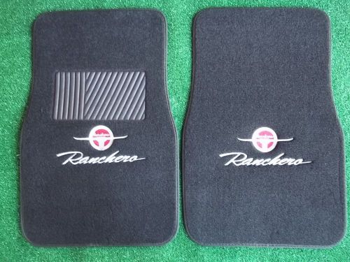 Ford ranchero custom logo floor mats