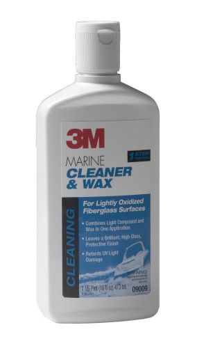 3m marine fiberglass cleaner &amp; wax 16 oz. bottle