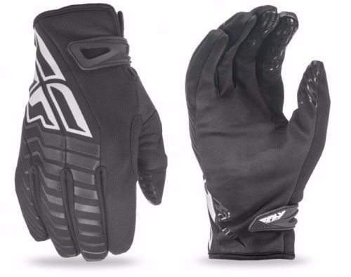 Fly title glove black/white 2xl snowmobile gloves 368-04012