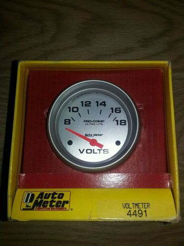 Autometer,autometer volt gauge,autometer ultralight gauges,