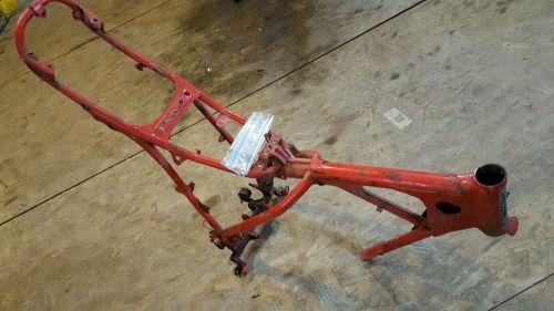 1981 honda xr200 xr 200 oem frame w title  81 82 83