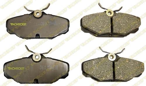 Monroe cx610 brake pad or shoe, rear-monroe ceramics brake pad