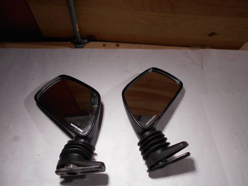 Vintage universal side view mirror set, bmw, vw,porsche, audi, napoleon,paitina