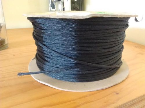 Almost 1000 ft of 1/4&#034; techflex flexo pet expandable sleeving - black