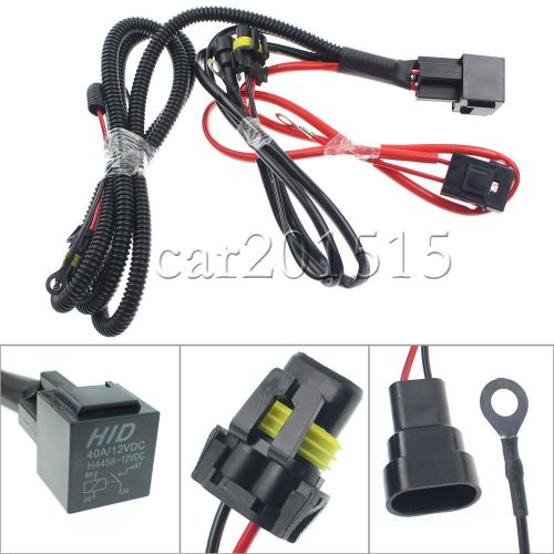 9005 9006 relay wiring harness for hid conversion kit add-on fog light led drl m