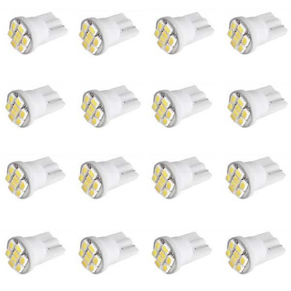 10pcs 8 smd t10 501 w5w led car audi front sidelight bulbs white fast ship