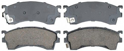 Raybestos sgd583c brake pad or shoe, front-service grade brake pad