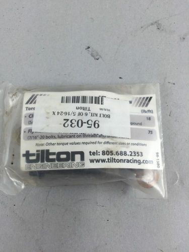 Tilton clutch bolts racing