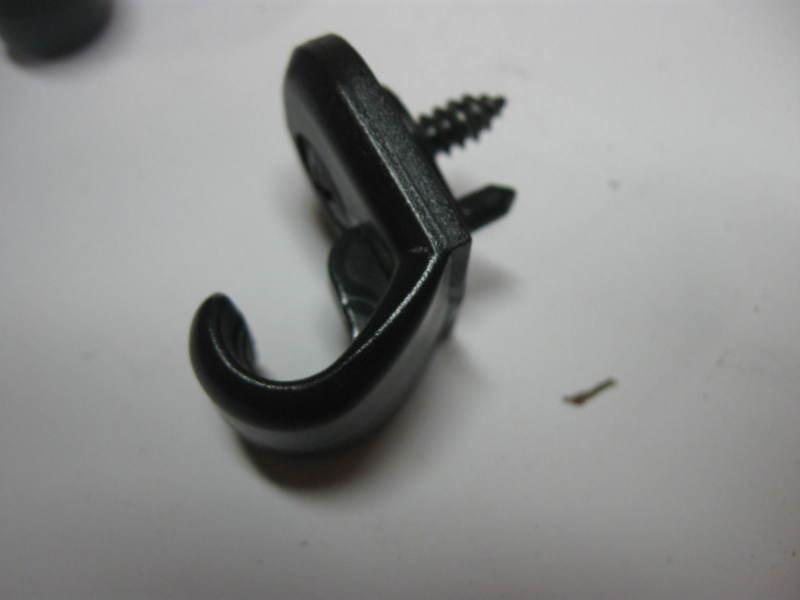 3000gt stealth  black sun visor retaining clips