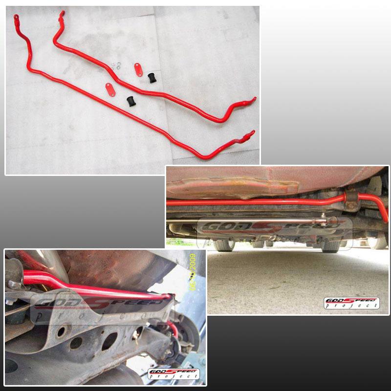 Godspeed 95-99 eclipse dsm 2g 420a 4g63 rs gs gst suspension sway bar front+rear