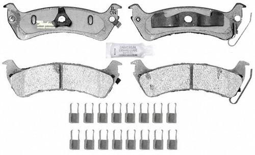 Raybestos atd666c brake pad or shoe, rear-advanced technology brake pad