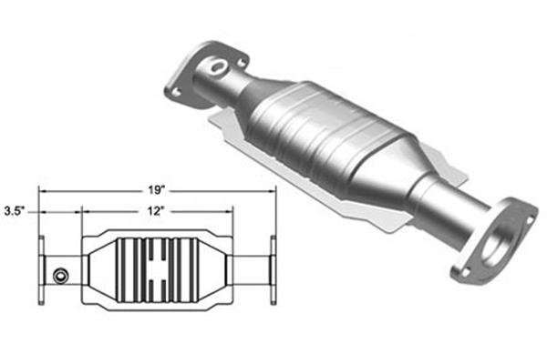 626 magnaflow catalytic converters - 49 state legal - 93163