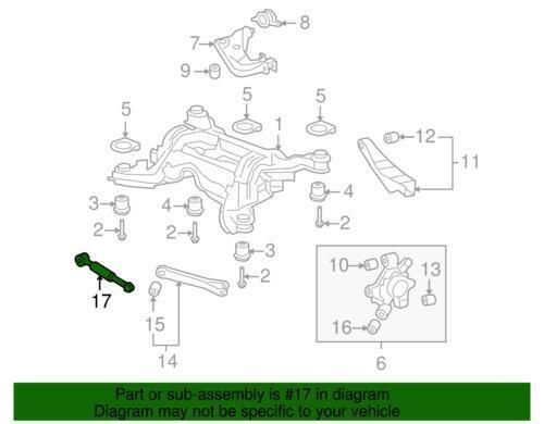 Genuine gm rear suspension adjuster link 92256327