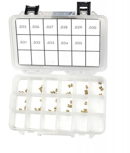 Quick fuel br-67246 brawler� air bleed assortment kit .065-.075 in. assortment b