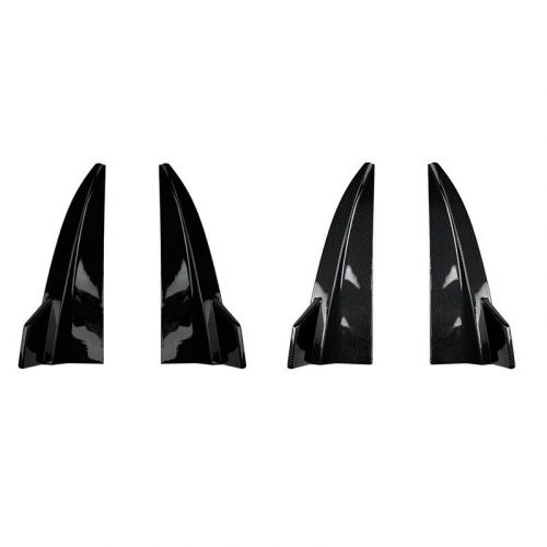 Car rear bumper splitter diffuser spoiler kit scratch protection for c klas4513-