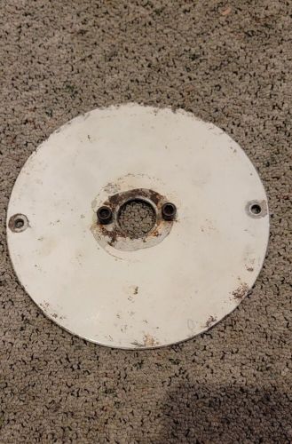 Seawater pump mounting cover  plate - kohler marine 7_3e 7.3e 7.3 kw generator