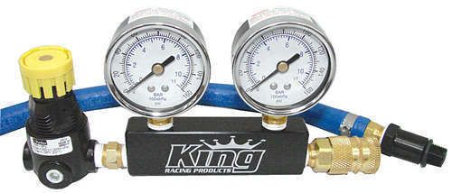 King racing products    1915    leak down tester dual gauge