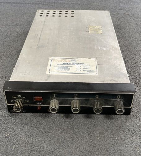 Aircraft bendix king radio kt76a transponder - atc p/n 066-1062-00